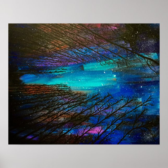 Poster Luzes do norte (Frente)