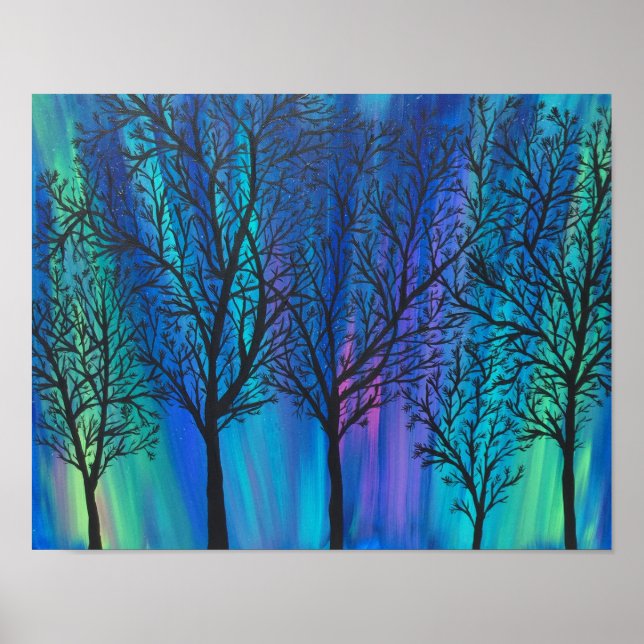 Pôster Luzes do norte (Frente)