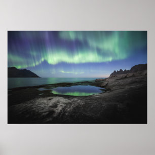 Poster Luzes do Norte Noruega