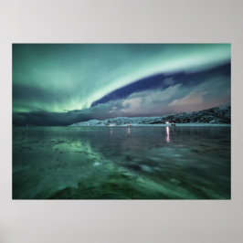 Poster Luzes do Norte Noruega