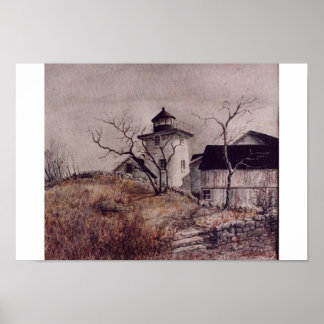 PÔSTER LUZES EM NOANK, CT.