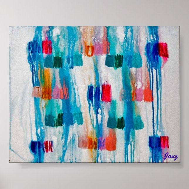 Poster Luzes Na Chuva (Frente)