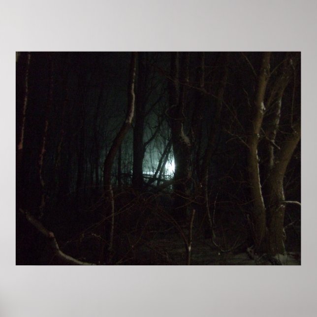 Poster Luzes na Noite (Frente)