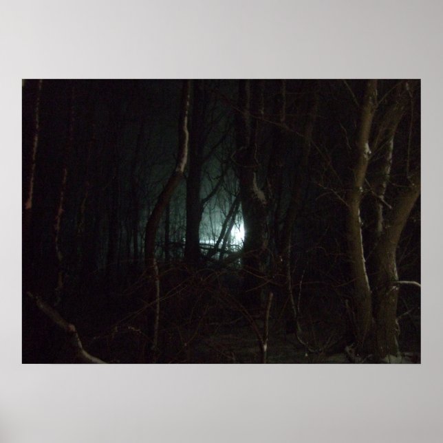 Poster Luzes na Noite (Frente)