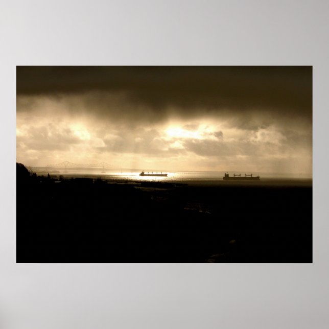 Poster Luzes No Rio (Frente)