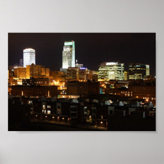 Pôster Luzes noturnas de Omaha