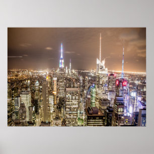 Poster Luzes Nova Iorque