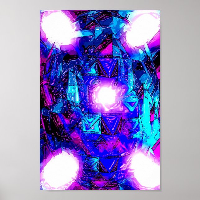 Poster Luzes subaquáticas (Frente)