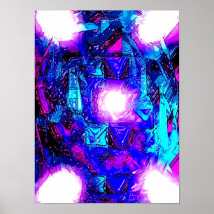 Poster Luzes submarinas