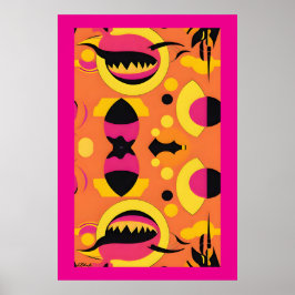 Poster Lying Flat or Flat Out Lying