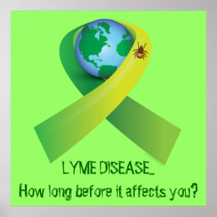 Pôster Lyme em todo o mundo