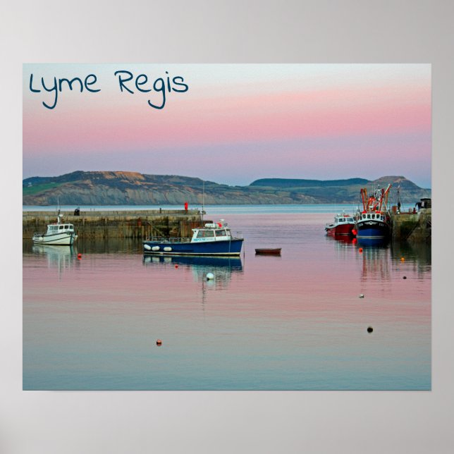 Poster Lyme Regis (Frente)