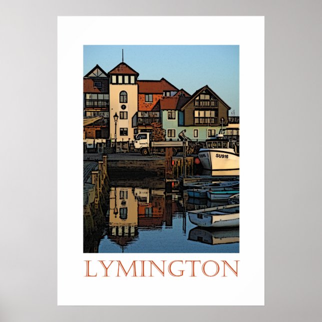 Poster Lymington (Frente)