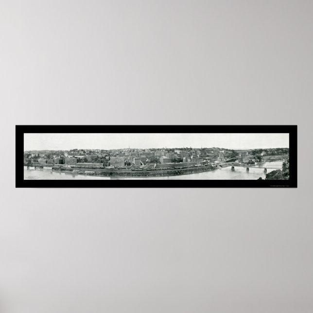 Pôster Lynchburg, VA Foto 1908 (Frente)