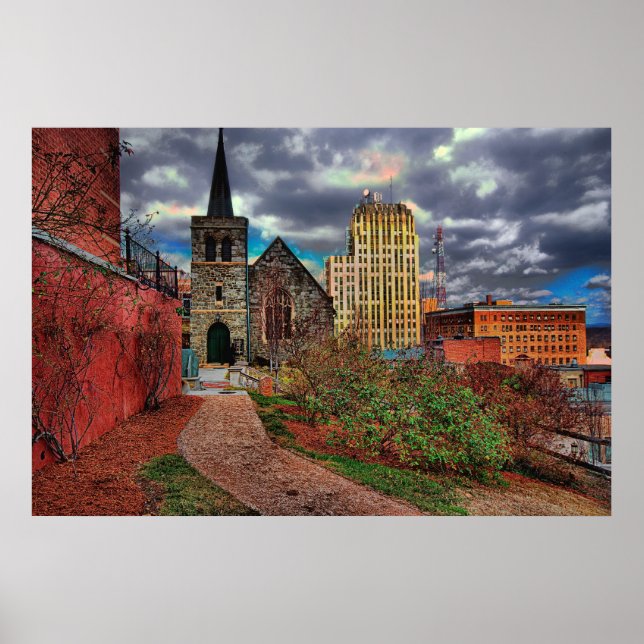 Pôster lynchburg vê Artes Aliadas (Frente)