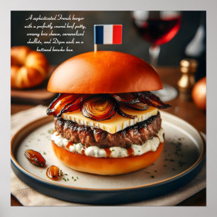 Poster Lyon Luxe Burger