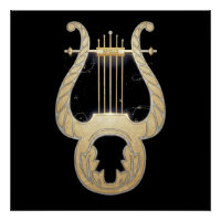 Lyre de Apollo | Mitologia Grega Art Nouveau Desig