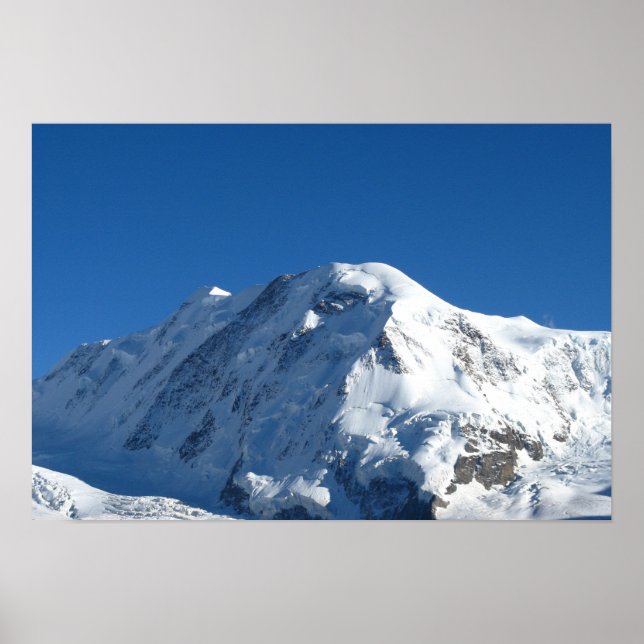 Pôster Lyskamm, Alpes Suíços (Frente)