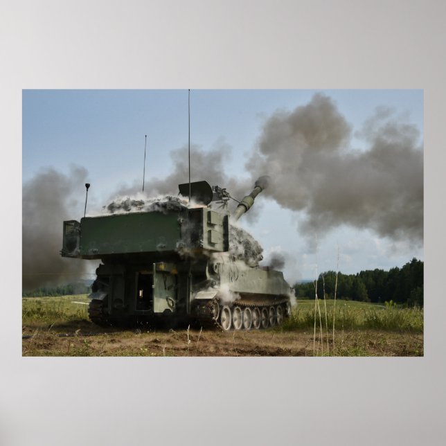 Poster M109A6 Paladina (Frente)