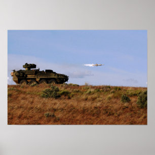 Poster M1134 Veículo Míssil Guiado Anti-Tanque