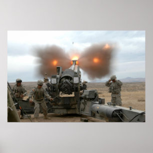 Poster M198 Howitzer