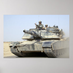 Pôster M1A1 Abrams
