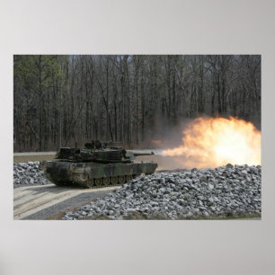 Pôster M1A1 Abrams