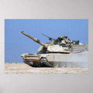 Pôster M1A1 Abrams