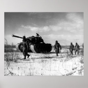 Poster M26 sobre a Península de Chosin