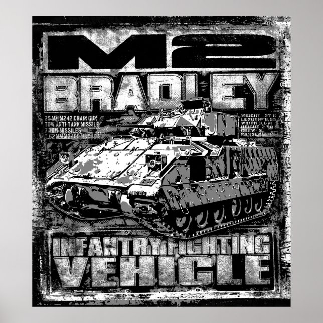 Poster M2 Bradley (Frente)