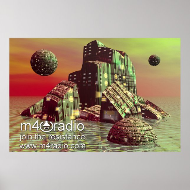 Poster M4Radio Starship (Frente)