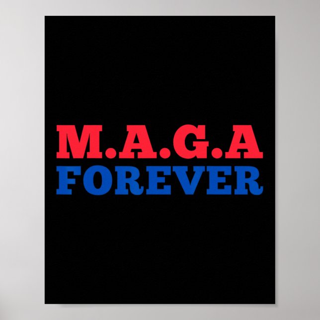 Poster M.a.g.a. Para Sempre  (Frente)
