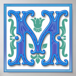 Poster M - Letra V M