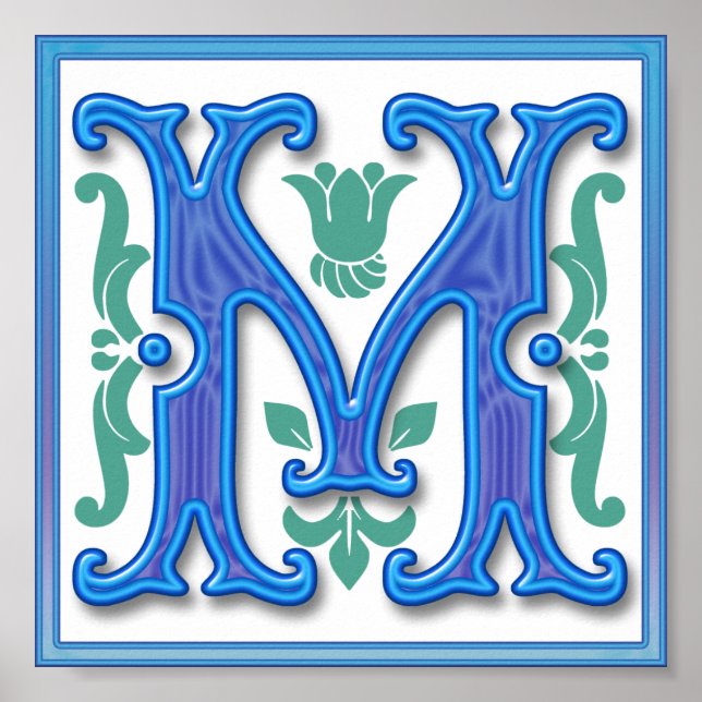 Poster M - Letra V M (Frente)