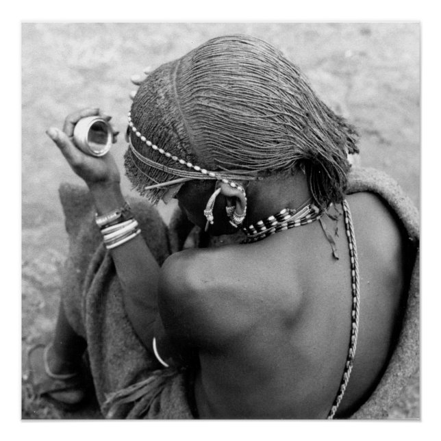 Pôster Maasai Warrior (Frente)