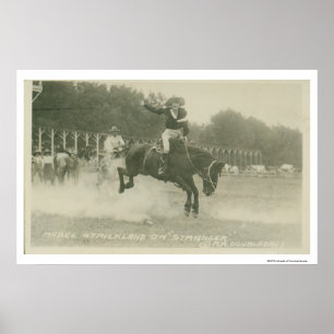 Poster Mabel Strickland no desconhecido