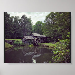 Poster Mabry Mill, Virginia