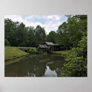 Poster Mabry Mill, Virginia