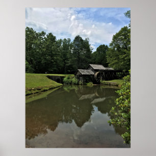 Poster Mabry Mill, Virginia
