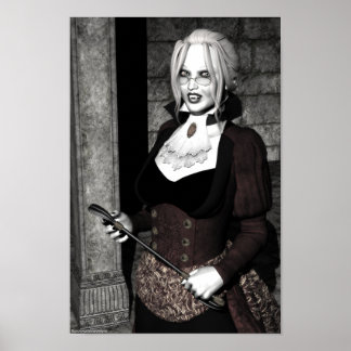 Poster Macabre Mistress Gothic Vampire