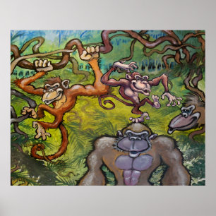 Poster macaco