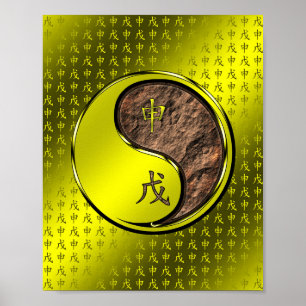 Poster Macaco de Terra