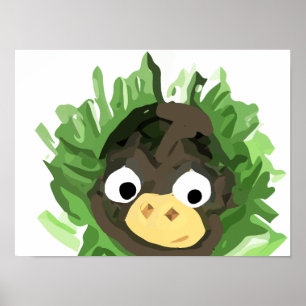 Poster Macaco Espião