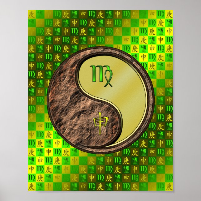 Poster Macaco Virgo e Metal (Frente)