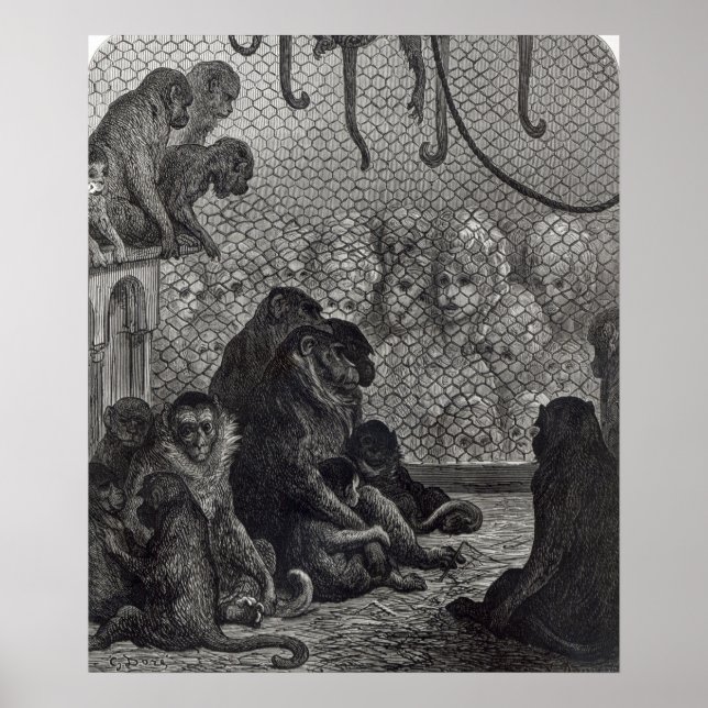 Pôster Macacos de Londres (Frente)