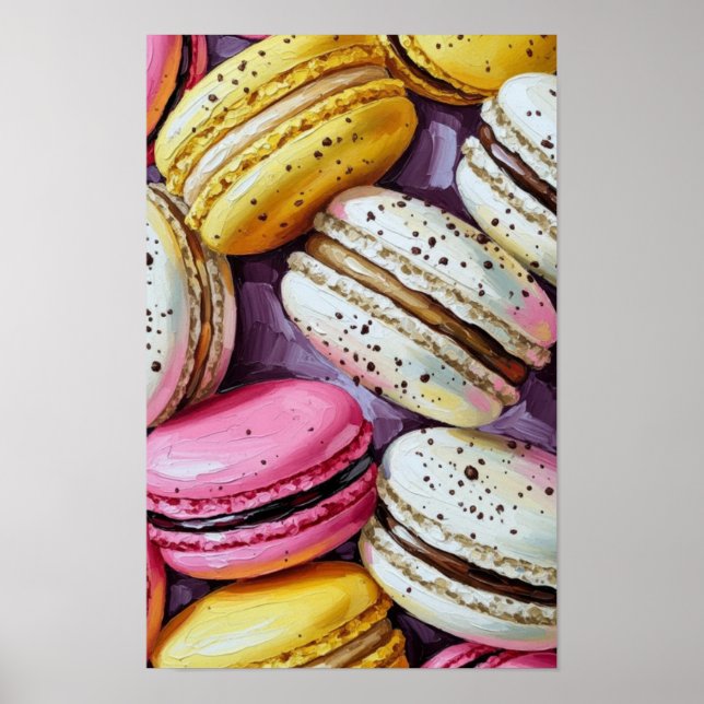 Poster Macaron Wall Art (Frente)
