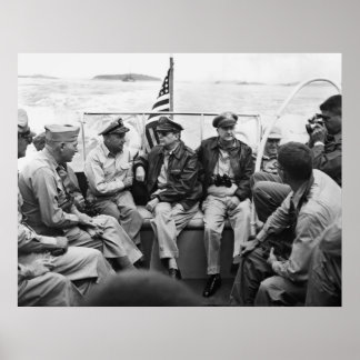 Pôster MacArthur e seus Generais