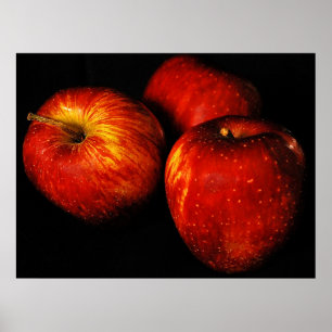 Poster Maçãs