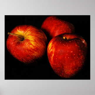 Poster Maçãs