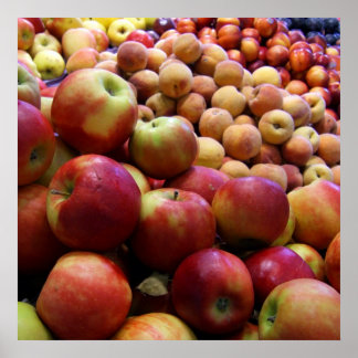 Poster Maçãs
